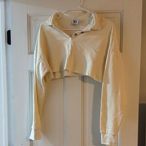 Princess Polly Cream Long Sleeve Top
